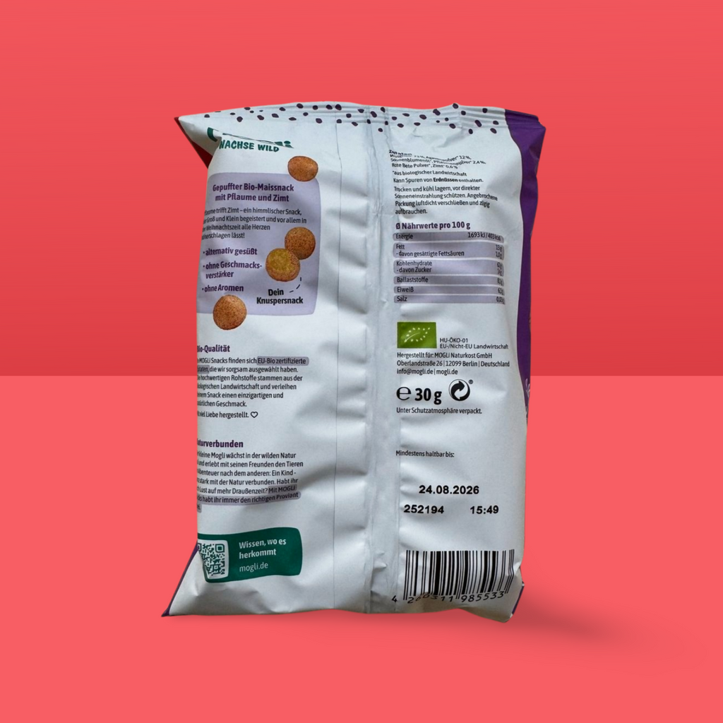 MOGLi plommon-kanelbollar, från 3 år